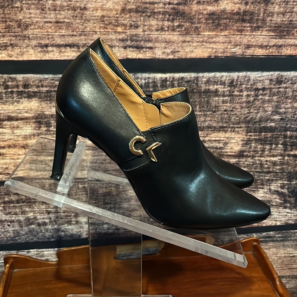 Calvin Klein bootie heels